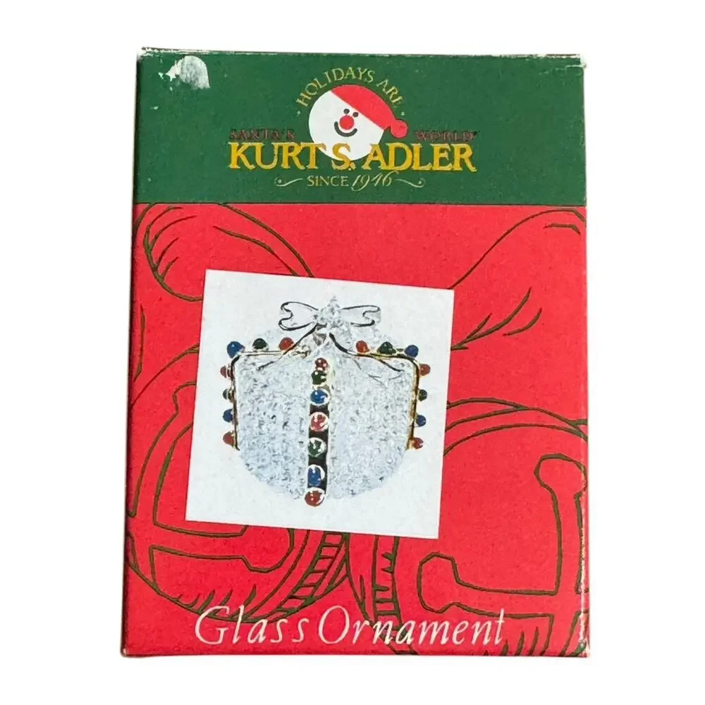 VTG Kurt Adler‎ Holiday Christmas Tree Ornament Winter New Years Decorations